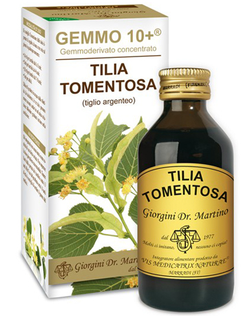 GEMMO 10+ TIGLIO ARGENTEO LIQUIDO ANALCOLICO 100 ML - dottorbianchi.it