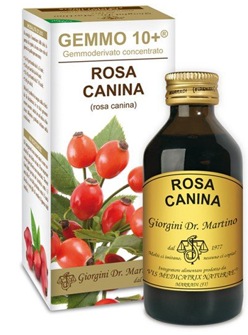 GEMMO 10+ ROSA CANINA LIQUIDO ANALCOLICO 100 ML - dottorbianchi.it