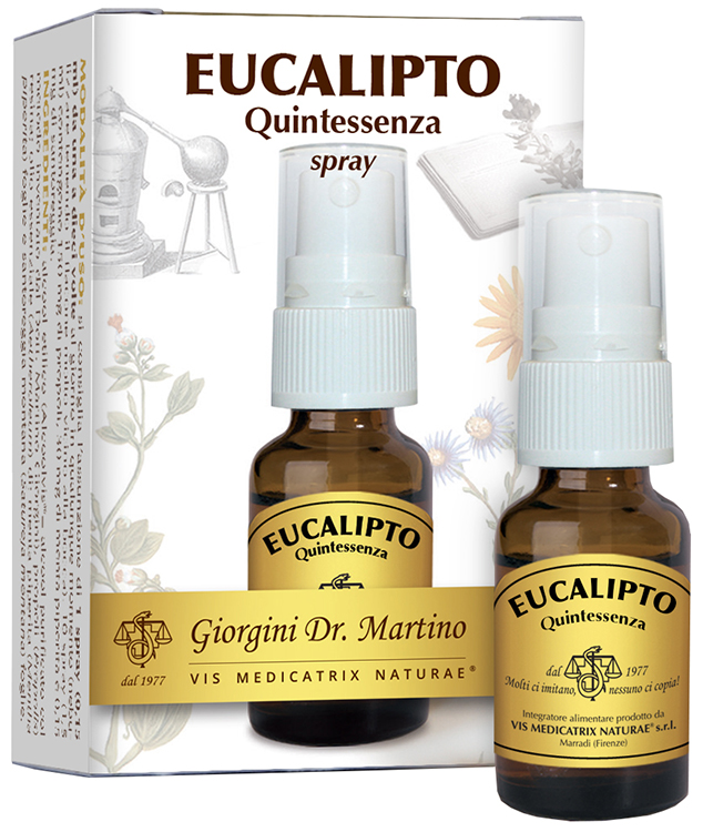 EUCALIPTO QUINTESSENZA SPRAY 15 ML - dottorbianchi.it