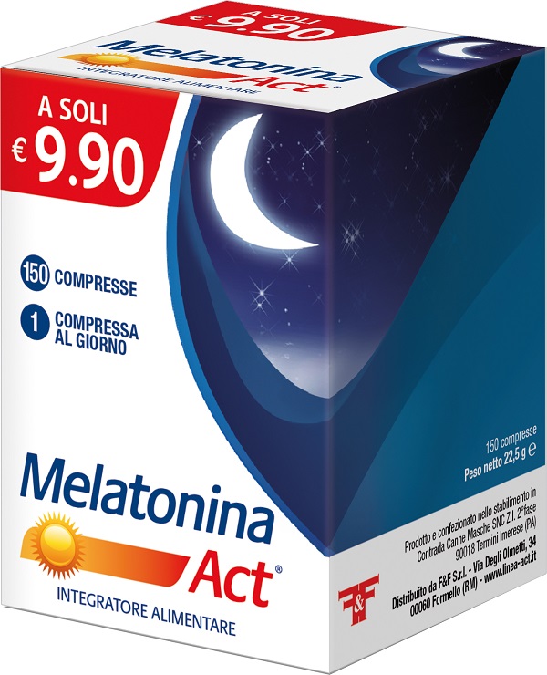 MELATONINA ACT 1 MG 150 COMPRESSE - dottorbianchi.it
