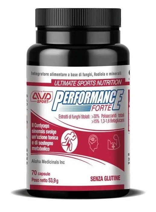 PERFORMANCE FORTE 70 CAPSULE FLACONE 53,9 G - dottorbianchi.it