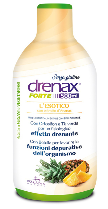 DRENAX FORTE L'ESOTICO CON ESTRATTO D'ANANAS 500 ML - dottorbianchi.it
