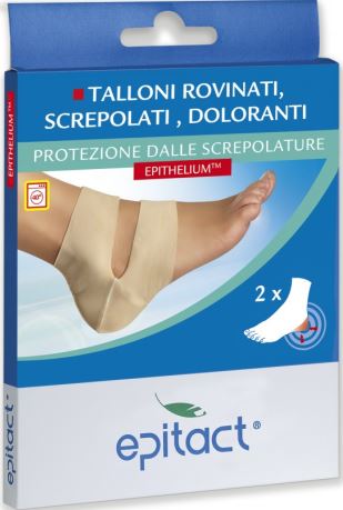 PROTEZIONE PER SCREPOLATURE TALLONI EPITACT TAGLIA UNICA 2 PEZZI - dottorbianchi.it