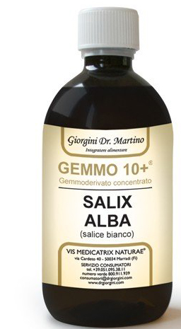 GEMMO 10+ SALICE BIANCO 500 ML LIQUIDO ANALCOLICO - dottorbianchi.it