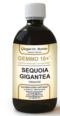 GEMMO 10+ SEQUOIA 500 ML LIQUIDO ANALCOLICO - dottorbianchi.it