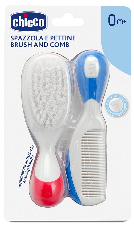 CHICCO SPAZZOLA + PETTINE NYLON - dottorbianchi.it
