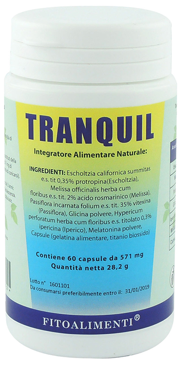 TRANQUIL CAPSULE NUOVA FORMULAZIONE - dottorbianchi.it