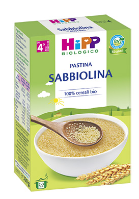 HIPP BIO PASTINA SABBIOLINA 320 G - dottorbianchi.it