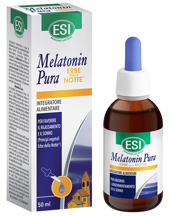 ESI MELATONIN PURA GOCCE ERBE NOTTE 50 ML - dottorbianchi.it