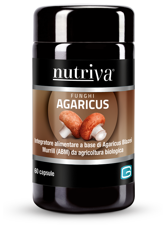 NUTRIVA AGARICUS ABM 60 CAPSULE VEGETALI - dottorbianchi.it
