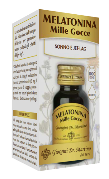 MELATONINA MILLE GOCCE 30 ML - dottorbianchi.it