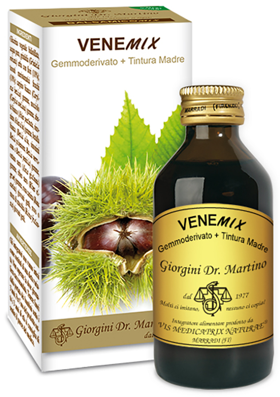 VENEMIX GEMMODERIVATO + TINTURA MADRE SENZA ALCOOL 100 ML - dottorbianchi.it