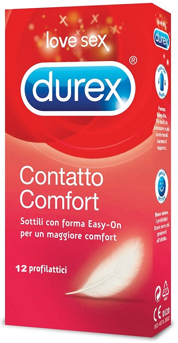 PROFILATTICO DUREX CONTATTO COMFORT 12 PEZZI - dottorbianchi.it