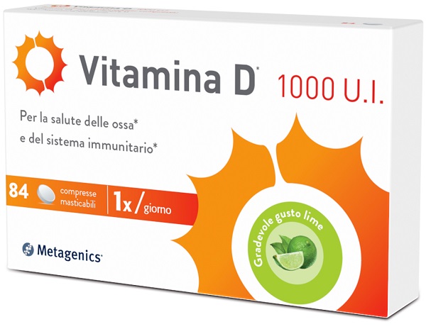 VITAMINA D 1000 UI 84 COMPRESSE MASTICABILI - dottorbianchi.it