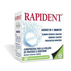 RAPIDENT COMPRESSE 32 PEZZI - dottorbianchi.it