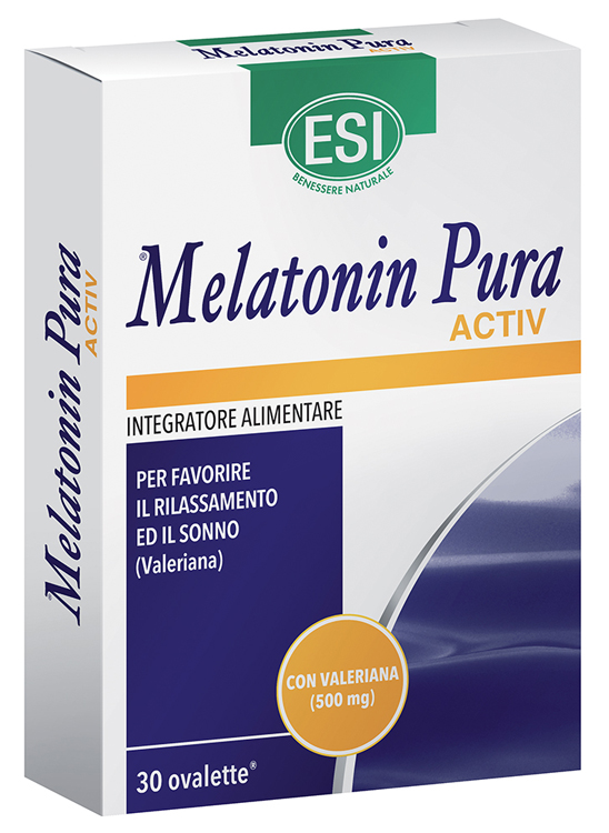 ESI MELATONIN PURA ACTIV 30 OVALETTE - dottorbianchi.it