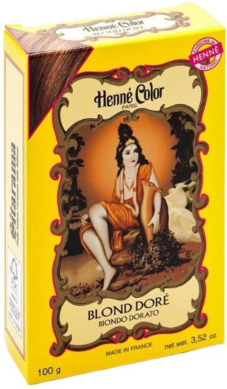 POLVERE HENNE BIONDO DORATO HENNE COLOR POLVERE VEGETALE COLORANTE RIFLESSANTE 100 G - dottorbianchi.it