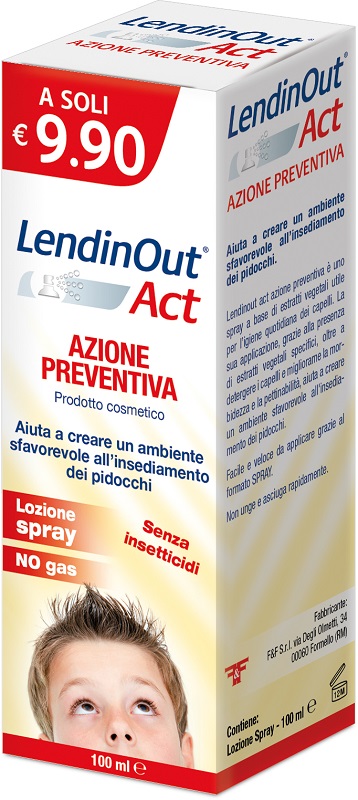 LENDINOUT ACT AZIONE PREVENTIVA SPRAY 100 ML - dottorbianchi.it
