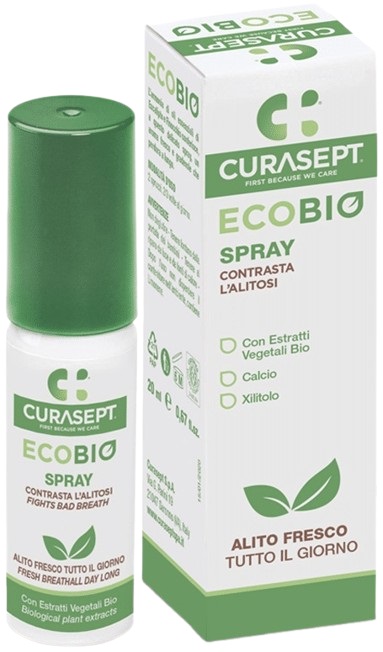 CURASEPT PHARMADENT ECOBIO SPRAY 20 ML - dottorbianchi.it
