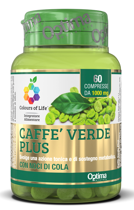 COLOURS OF LIFE CAFFE' VERDE PLUS 60 COMPRESSE 1000MG - dottorbianchi.it