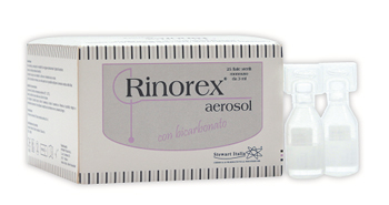 FIALA PER AEROSOL RINOREX BICARBONATO 3 ML 25 PEZZI - dottorbianchi.it