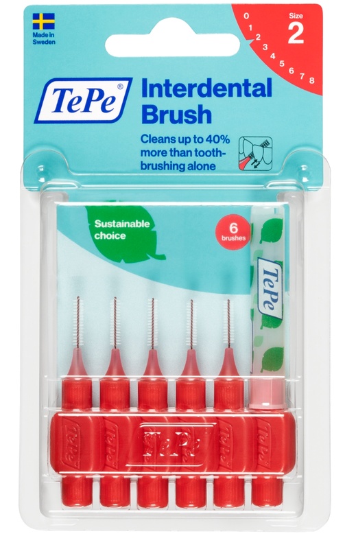 TEPE SCOVOLINO ROSSO 0,5MM 6 PEZZI - dottorbianchi.it