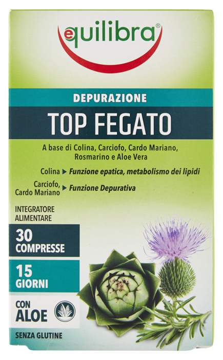 TOP FEGATO CON ALOE 30 COMPRESSE - dottorbianchi.it