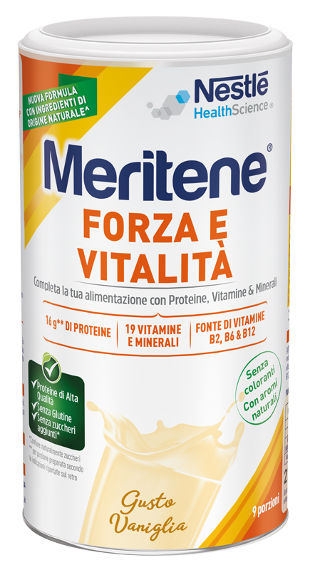 MERITENE VANIGLIA ALIMENTO ARRICCHITO 270 G - dottorbianchi.it