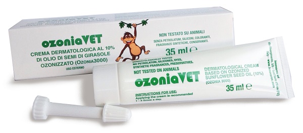 OZONIAVET CREMA DERMATOLOGICA VETERINARIA 35 ML - dottorbianchi.it