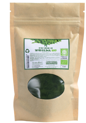 SPIRULINA POLVERE BIOLOGICO 200G - dottorbianchi.it