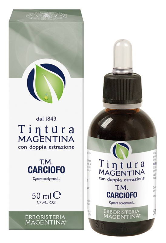 CARCIOFO TINTURA MAGENTINA 50 ML - dottorbianchi.it