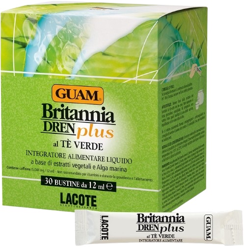 GUAM BRITANNIA DREN PLUS 30 BUSTINE DA 12 ML - dottorbianchi.it