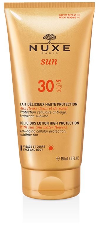 NUXE SUN LATTE SOLARE DELIZIOSO ANTI-ETA' SPF30 150 ML - dottorbianchi.it