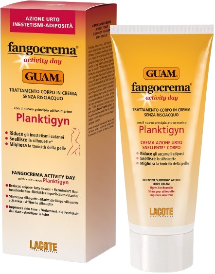 GUAM FANGOCREMA ACTIVITY DAY TRATTAMENTO CORPO CON PRINCIPIO ATTIVO PLANKTIGYN 200 ML - dottorbianchi.it
