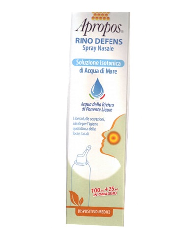 APROPOS RINO DEFENS SOLUZIONE ISOTONICA 125 ML - dottorbianchi.it