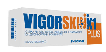 VIGORSKIN K1 PLUS CREMA PER LESIONI CUTANEE NON INFETTE 100 ML - dottorbianchi.it