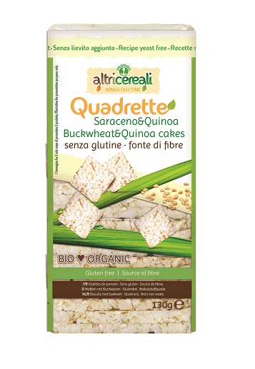 ALTRICEREALI QUADRETTE SARACENO E QUINOA BIO 130 G - dottorbianchi.it