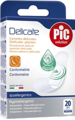 CEROTTO DELICATE STRISCIA ANTIBATTERICA 8 X 100 CM 1 PEZZO - dottorbianchi.it