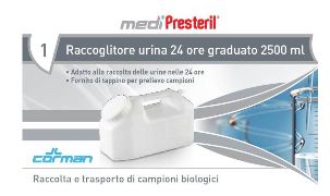 CONTENITORE URINA 24 ORE MEDIPRESTERIL - dottorbianchi.it