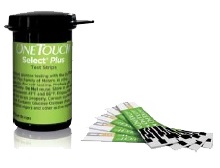STRISCE MISURAZIONE GLICEMIA ONETOUCH SELECT PLUS 25 STRISCE - dottorbianchi.it