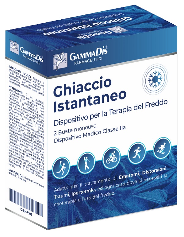 GHIACCIO ISTANTANEO TNT GAMMADIS 2 PEZZI - dottorbianchi.it