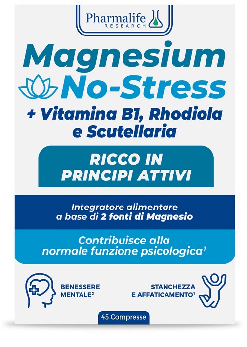 MAGNESIUM NO STRESS 45 COMPRESSE - dottorbianchi.it