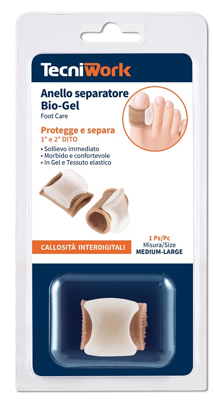 BIO-GEL ANELLO SEPARATORE PER ALLUCE M/L 1 PEZZO - dottorbianchi.it