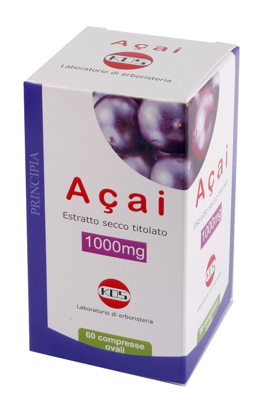 ACAI ESTRATTO SECCO 60 COMPRESSE OVALI - dottorbianchi.it