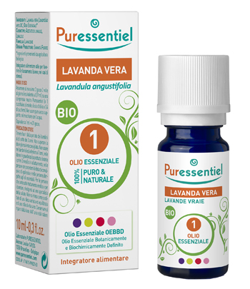 PURESSENTIEL LAVANDA VERA OLIO ESSENZIALE BIO 10 ML - dottorbianchi.it