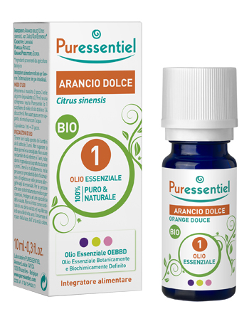 PURESSENTIEL ARANCIO DOLCE OLIO ESSENZIALE BIO 10 ML - dottorbianchi.it