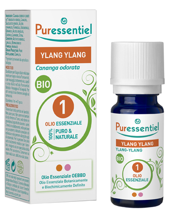 PURESSENTIEL OLIO ESSENZIALE YLANG YLANG BIO 5 ML - dottorbianchi.it