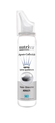 NUTRIVA ARGENTO COLLOIDALE NASO/ORECCHIE 100 ML - dottorbianchi.it