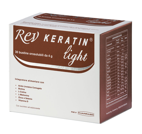 REV KERATIN LIGHT 30 BUSTE 120 G - dottorbianchi.it
