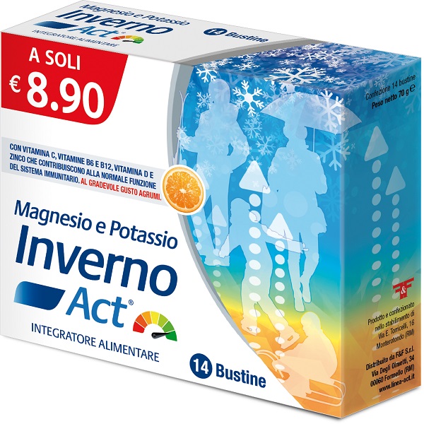MAGNESIO POTASSIO ACT INVERNO 14 BUSTINE 5 G - dottorbianchi.it